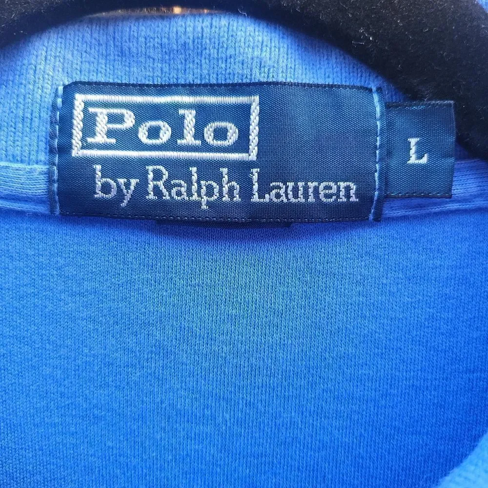 Ralph Lauren Polo, L, Blue, Orange horse